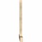 Ekena Millwork Eugene Rough Sawn Timber Gable Bracket, Douglas Fir, 96"W x 64"H x 4"D x 6"F, 16/12 Pitch GBW096X64X0406EUG00RDF - alternate 4